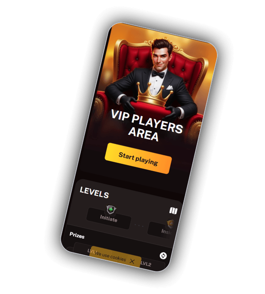 Wild Royal VIP-overzicht in de omgeving voor account en uitbetalingen.